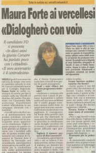 Notizia Oggi Vercelli 03/03/2014